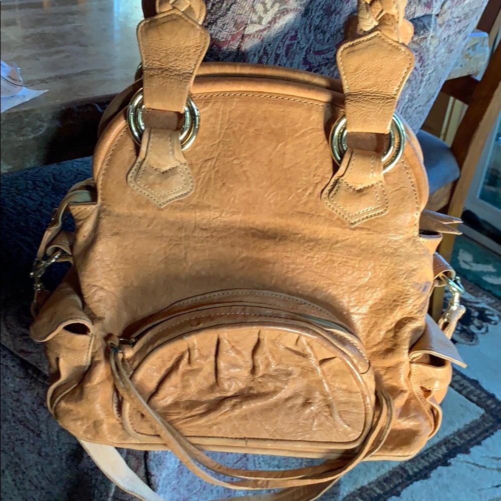 Treesje leather handbag lots of room &Compartments